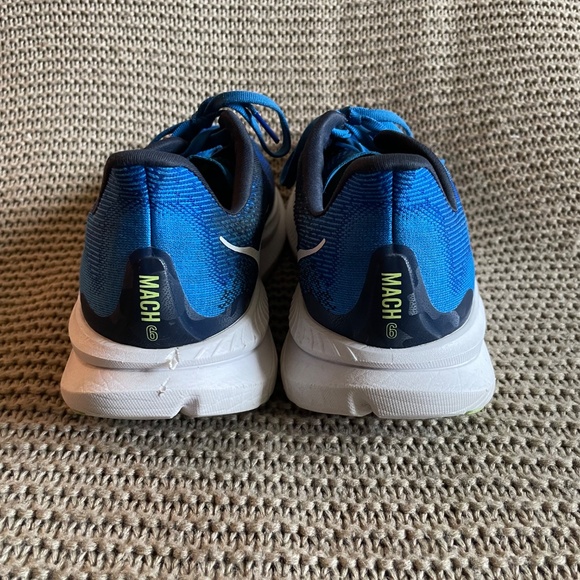 Hoka Mach 6 Neutral Cushioned Fast Running Shoe Cobalt Blue - Picture 4 of 7
